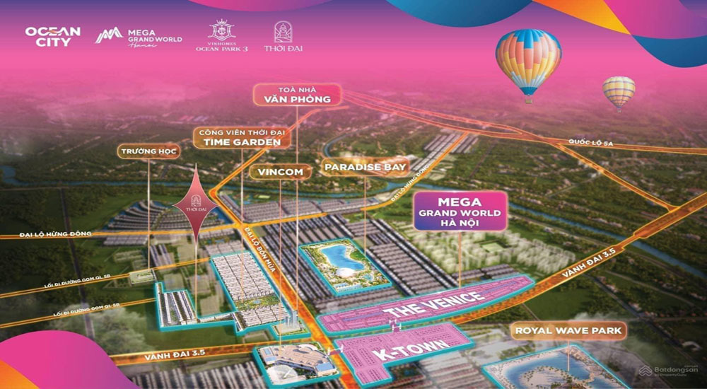 Mega Grand World Hà Nội